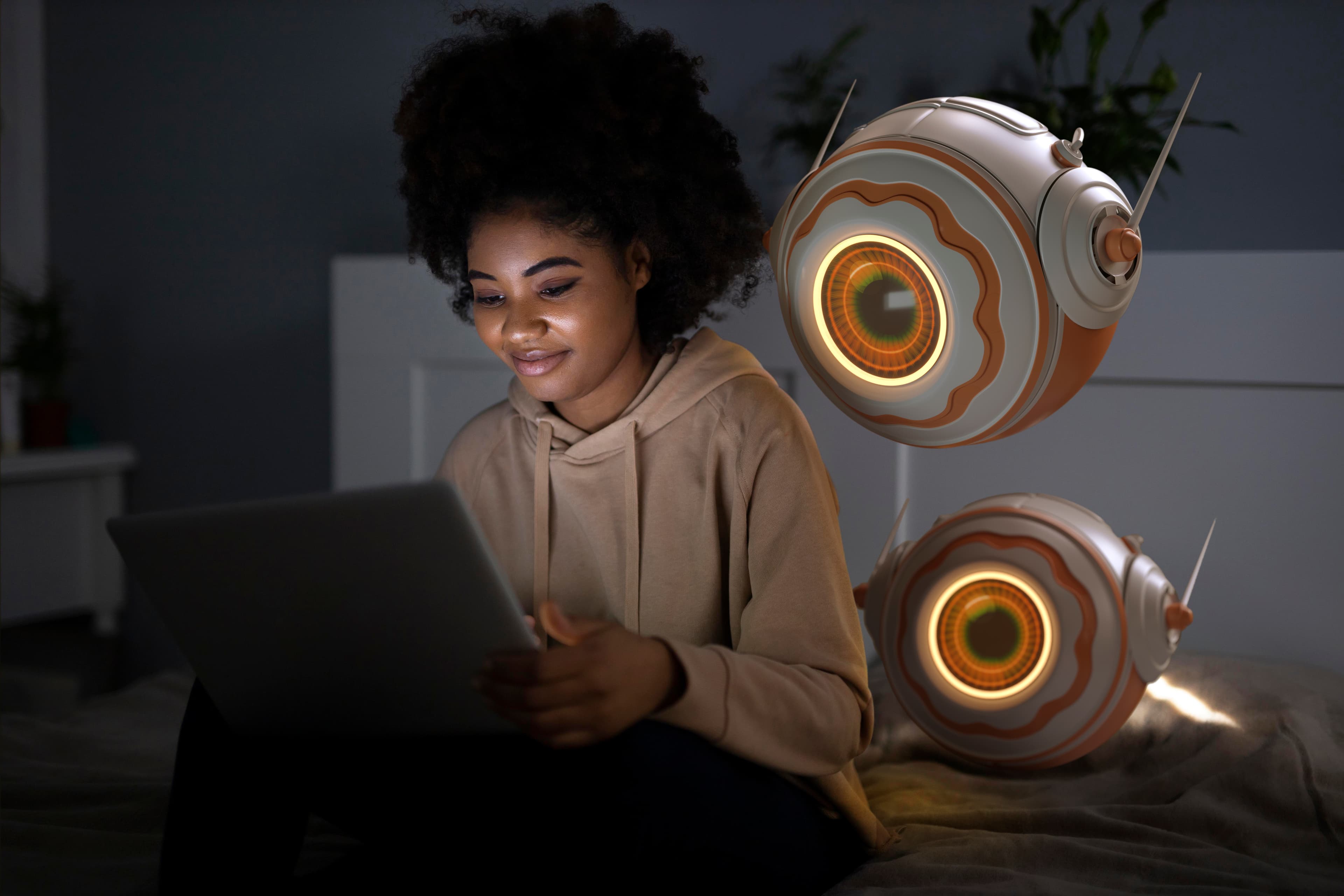 Cybersecurity Hero Background