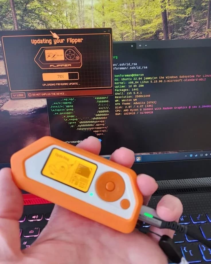 Flipper Zero — Multi-Tool Hacking Device